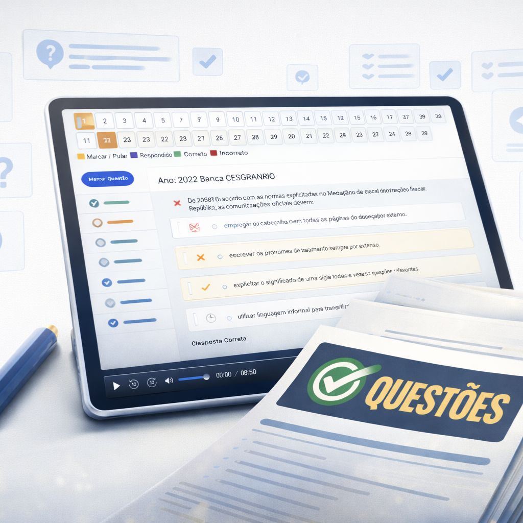 questões comentadas concurso banco do brasil, simulados concurso banco do brasil