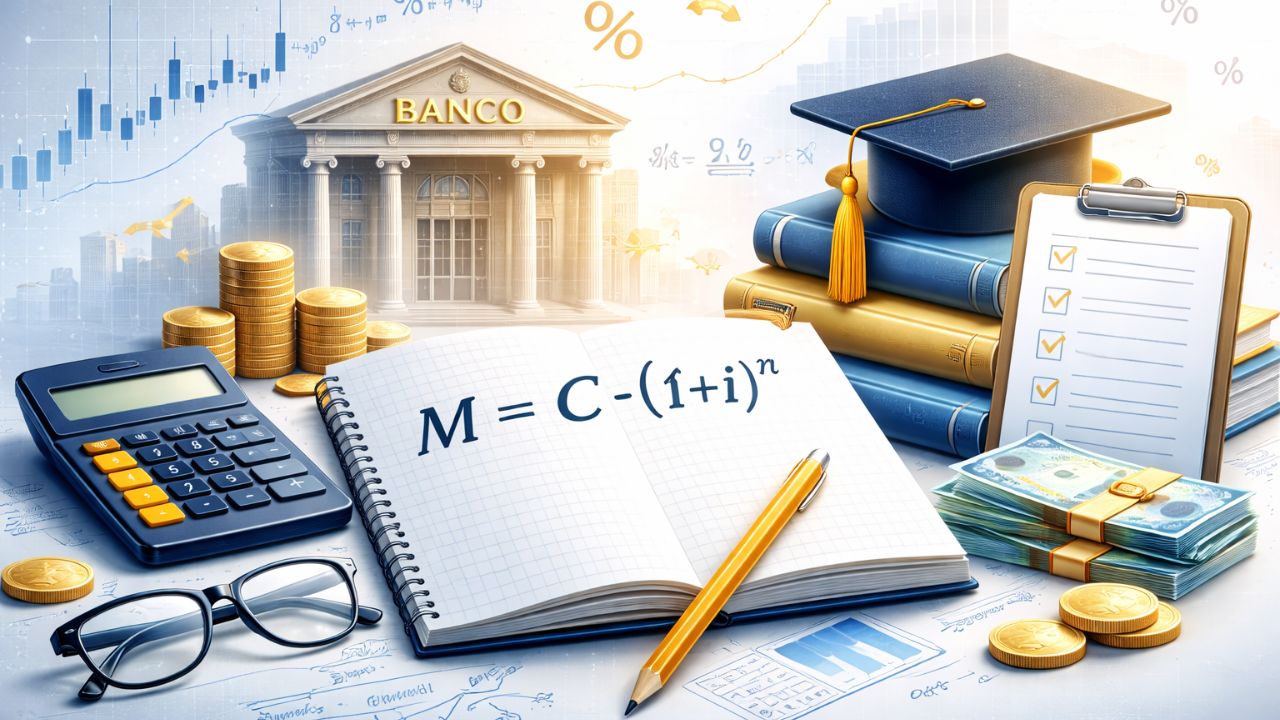 juros compostos matemática financeira concursos bancários, juros compostos banco do brasil, matemática financeira caixa econômica federal, juros compostos certificação CPA, juros compostos C-Pro R, juros compostos C-Pro I, capitalização composta ANBIMA