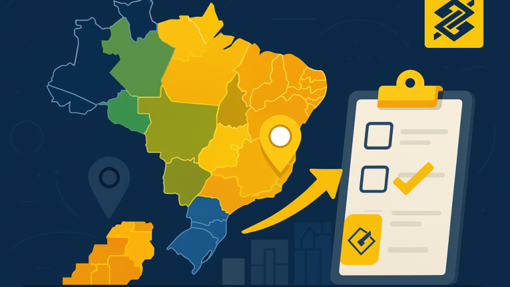 macrorregião e microrregião no concurso do Banco do Brasil, como escolher região concurso BB, edital Banco do Brasil 2023, onde fazer a prova Banco do Brasil, concurso Banco do Brasil escolha de vagas