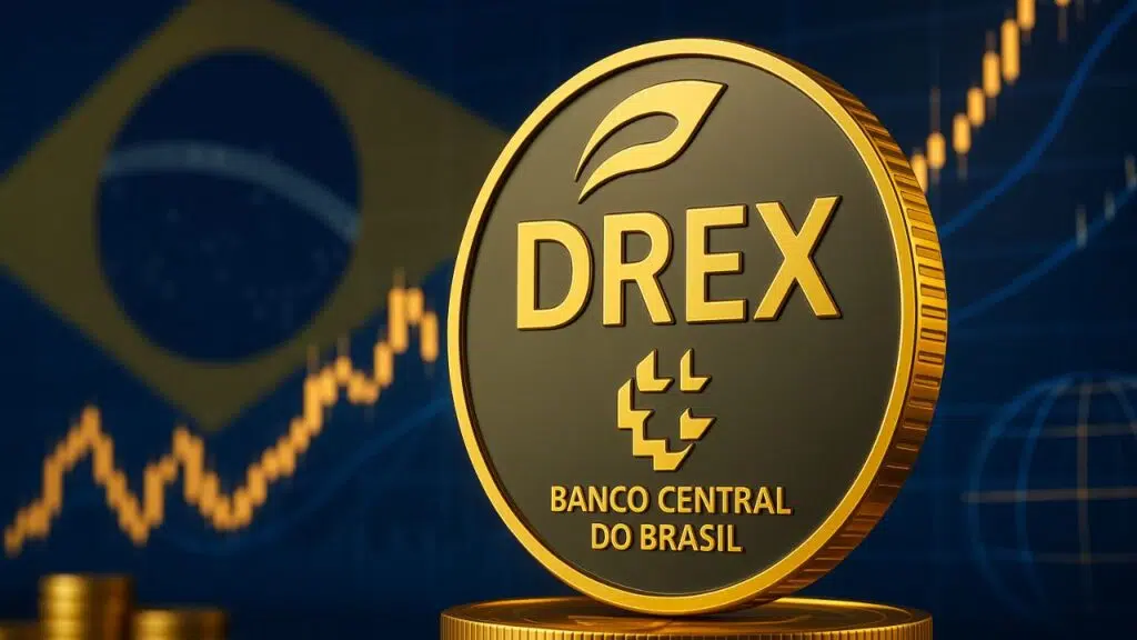 o que é Drex, Real Digital, moeda digital brasileira, Drex Banco Central, diferença Drex e PIX, CBDC Brasil, Drex exemplos práticos, capriata cursos