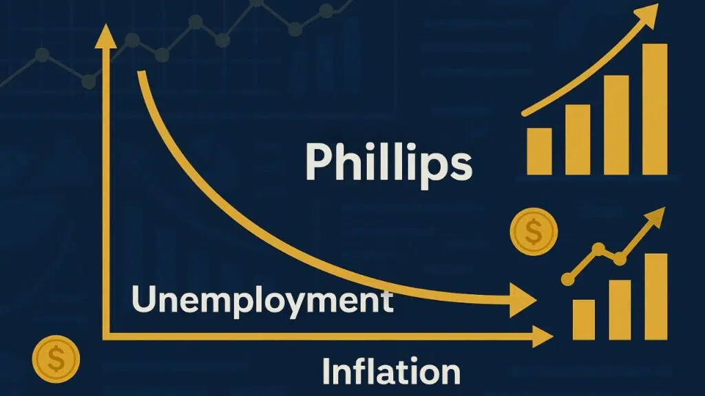 curva de phillips na economia e no mercado financeiro, curva de phillips, inflação e desemprego, política monetária, capriata cursos