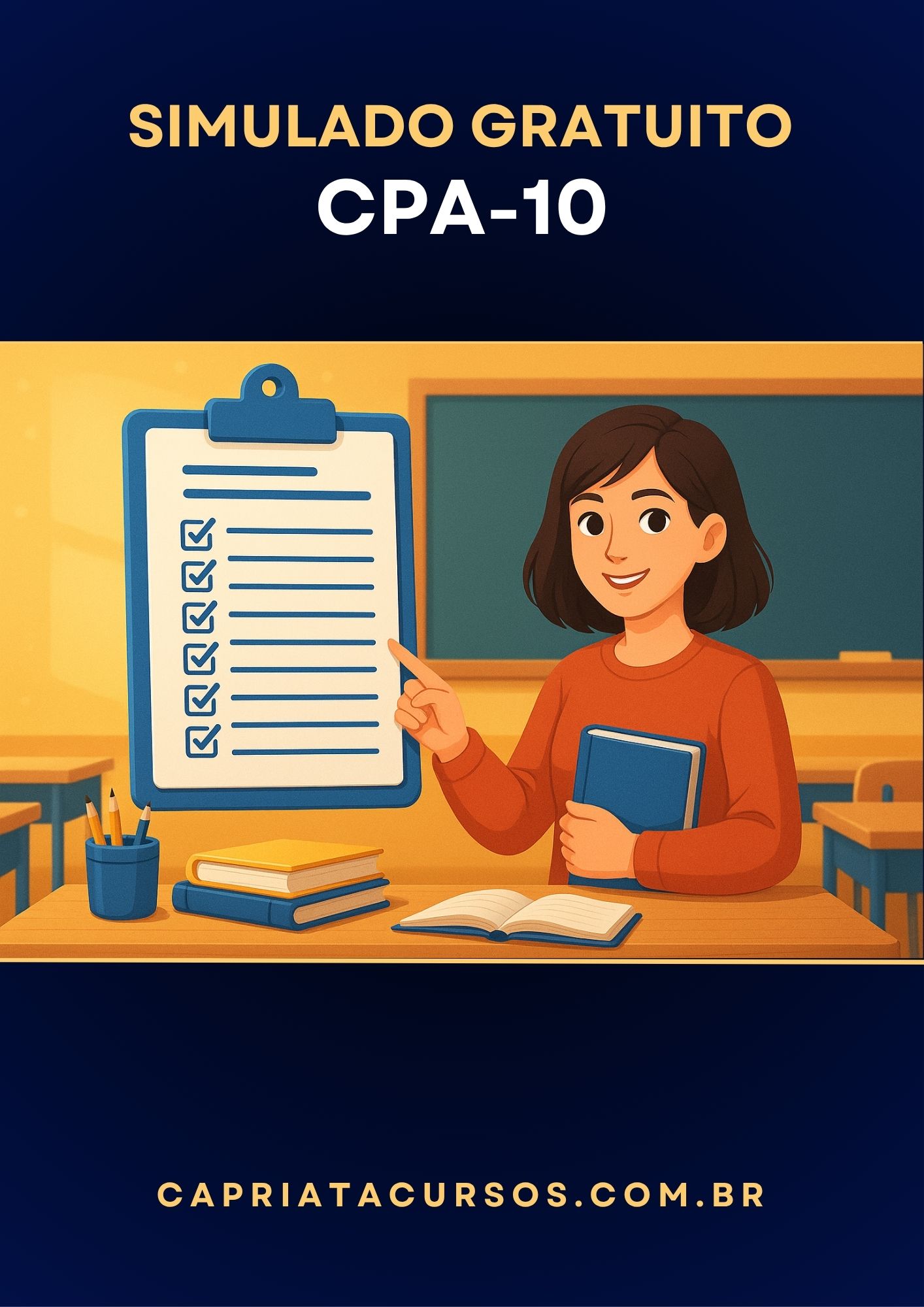 Simulado CPA-10, Simulado certificação cpa10, simulado gratuito para cpa10