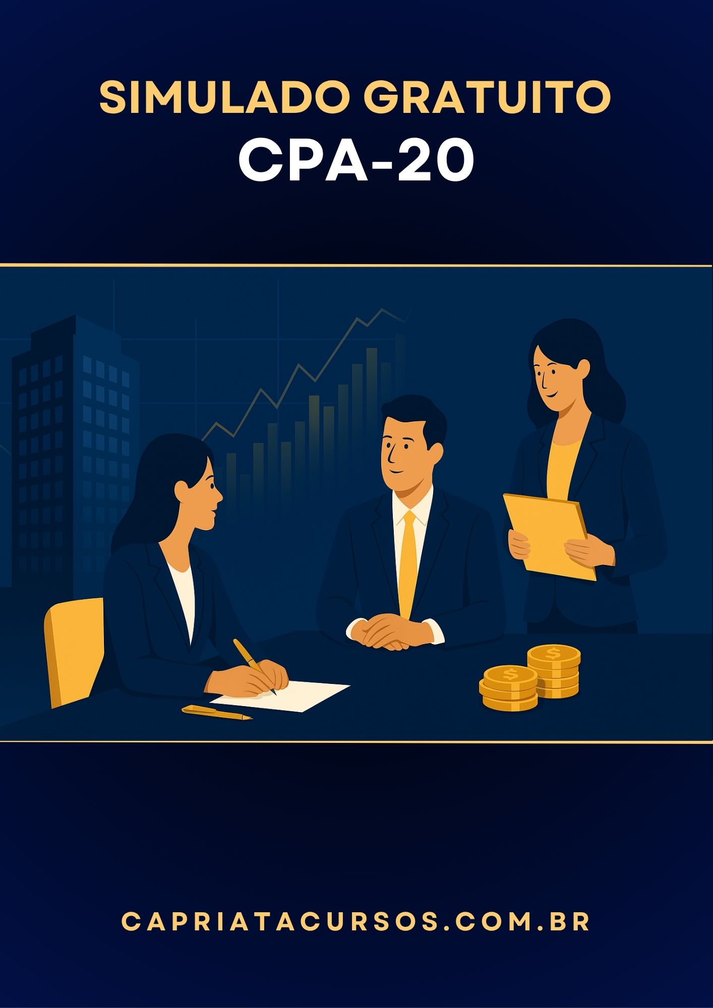 Simulado CPA-20, Simulado Certificação CPA-20, Simulado Gratuito para CPA20