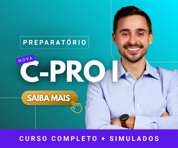 Curso C-Pro I, anbima C-Pro I, certificação C-PROI, Preparatório para C-PROI