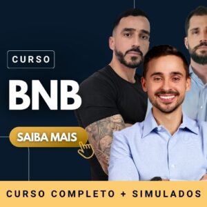 Curso BNB, Curso Banco do Nordeste, Concurso BNB, Curso completo BNB