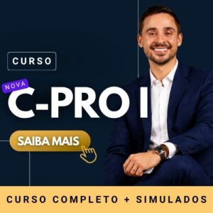Curso C-Pro I, Curso Certificação C-Pro I, Curso ANBIMA C-PRO I, Curso Certificação ANBIMA C-PRO I