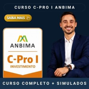 curso c-pro i, certificação c-pro i, anbima c-pro i, curso completo c-pro i