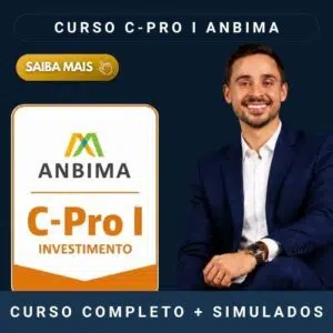 curso c-pro i, certificação c-pro i, anbima c-pro i, curso completo c-pro i