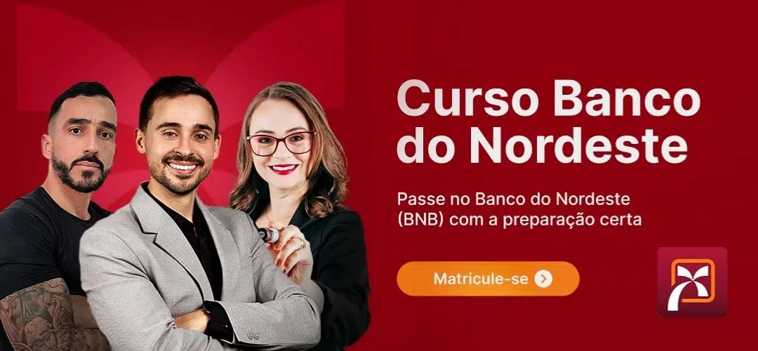 Curso BNB, Curso banco do nordeste, preparatório BNB, preparatório concurso banco do nordeste, concurso bnb