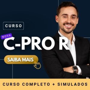 Curso C-Pro R, Curso Certificação C-Pro R, ANBIMA C-PRO R, Curso Certificação ANBIMA C-Pro R