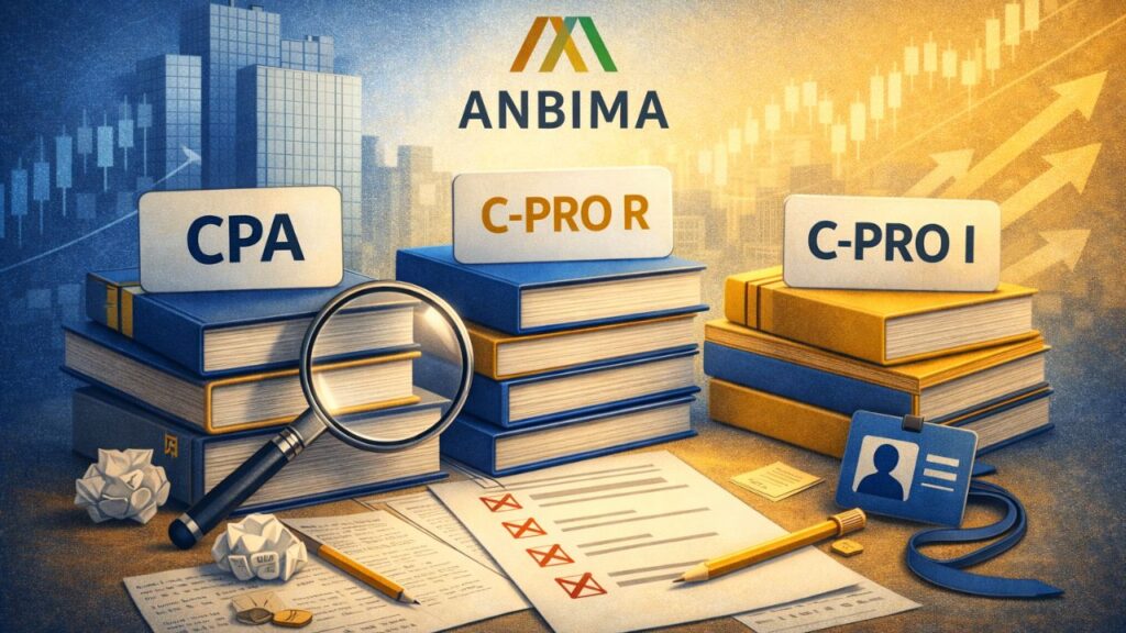 novas certificações anbima, nova cpa, nova c-pro r, nova c-pro i, novas certificações financeiras