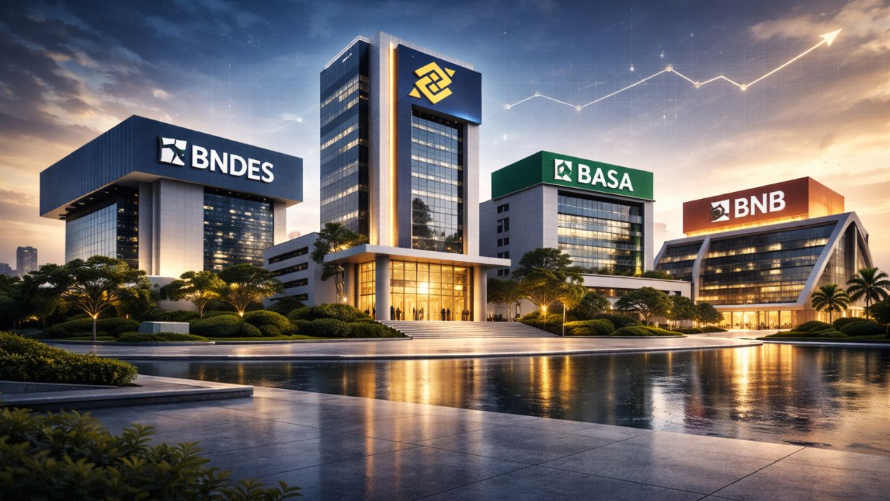 instituições financeiras oficiais federais, Banco do Brasil, BNDES, Caixa Econômica Federal, Banco da Amazônia, Banco do Nordeste, FINEP, Sistema Financeiro Nacional, concursos bancários, Capriata Cursos