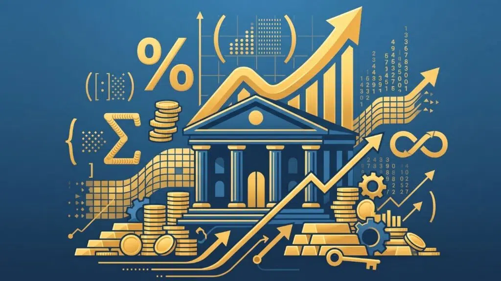 matemática financeira para bancários, juros simples e compostos, porcentagem para concurso, regra de três bancário, Capriata Cursos, matemática financeira concurso bancário, juros compostos fórmula, taxa de juros bancária, preparação concurso banco.