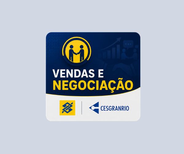 Vendas e Negociação - Concursos bancários
