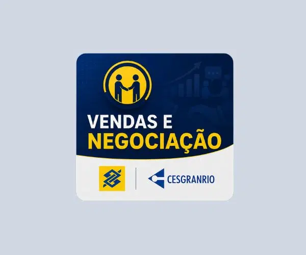 Vendas e Negociação - Concursos bancários