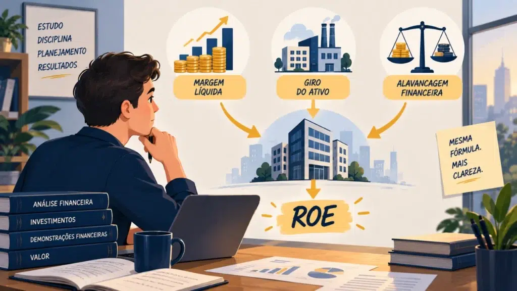 ROE e Modelo DuPont na análise da rentabilidade de uma empresa